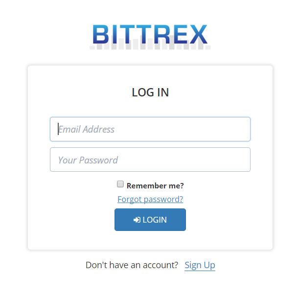 Bittrex 口座開設方法