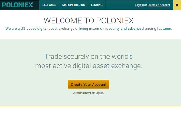 poloniex出金制限の解除