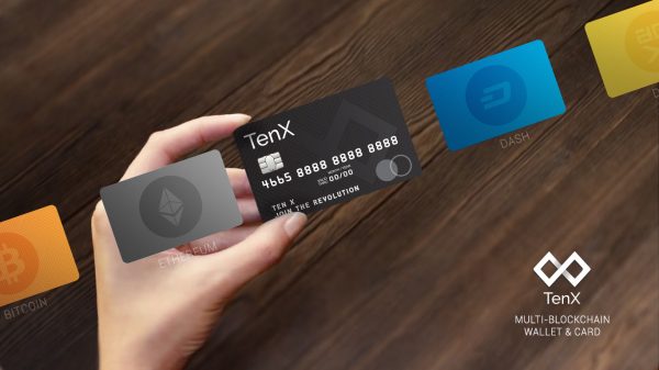 仮想通貨デビットカードのTenX（テンネクス）