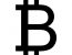 ビットコインの記号をテキスト変換で表示する方法